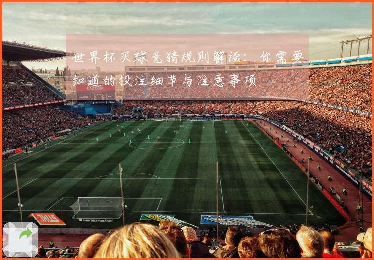 世界杯买球竞猜规则解读：你需要知道的投注细节与注意事项