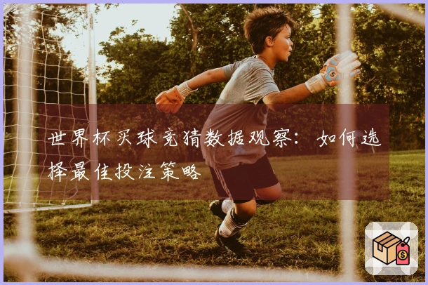 世界杯买球竞猜数据观察：如何选择最佳投注策略