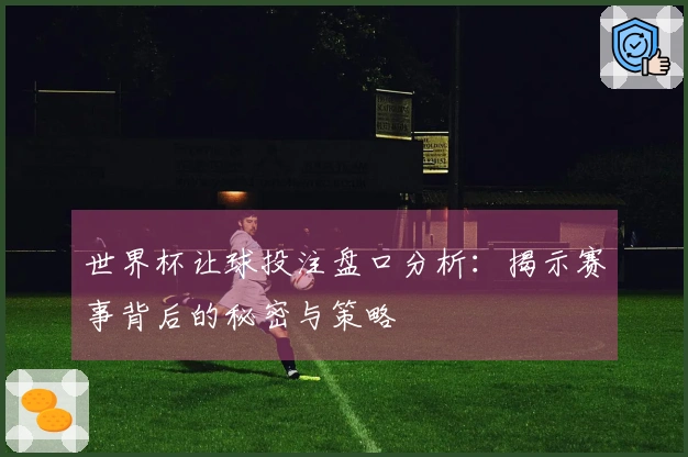 世界杯让球投注盘口分析：揭示赛事背后的秘密与策略